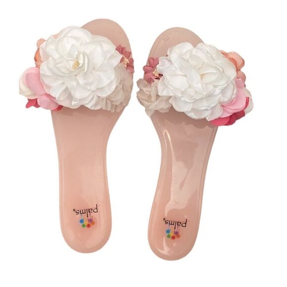Palms Pink Rubber Sandals(Size 8-9) - Picture 2 of 7